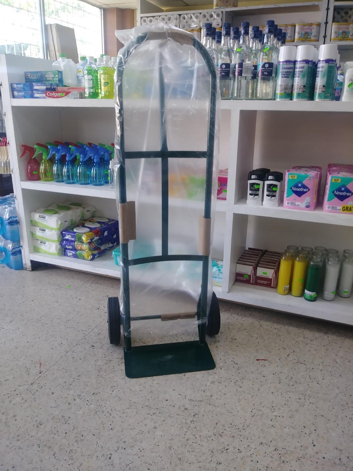 Harper Trucks 600lb Capacity Steel P-Handle Hand Truck, 8 inch Solid Rubber Wheels customer photo 1