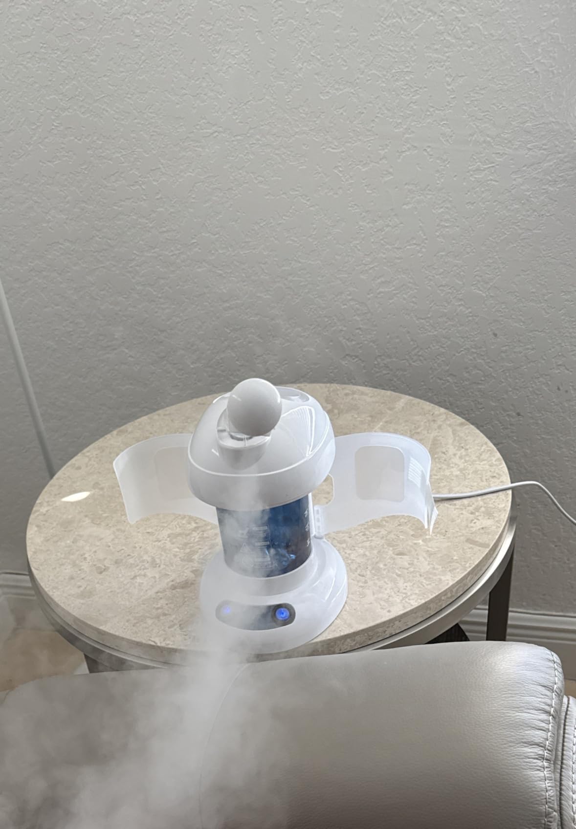 Facial Steamer - Ozone Steamer with Extendable Arm - Professional Nano Ionic Facial Steamer for Deep Cleaning - Portable for Personal Care Use at Home or Salon customer photo 1