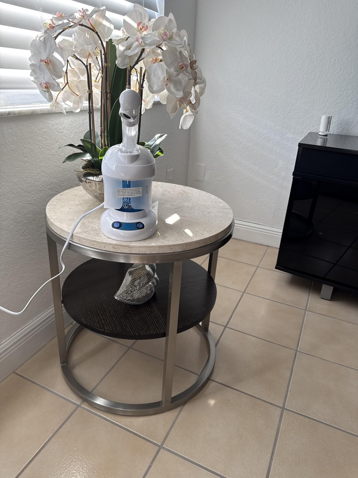 Facial Steamer - Ozone Steamer with Extendable Arm - Professional Nano Ionic Facial Steamer for Deep Cleaning - Portable for Personal Care Use at Home or Salon customer photo 2