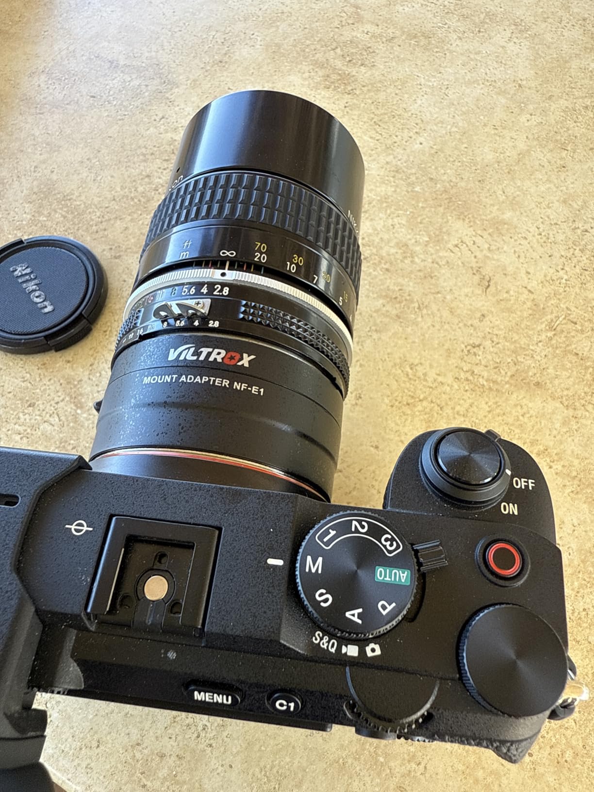 VILTROX NF-E1 Auto Focus AF Electronic Lens Mount Adapter with Aperture Control, EXIF Transmitting, VR for Nikon F Lens to Sony E Mount Camera A9 A7RIII A7RII A7III A7II A6500 A6300 A6400 customer photo 1