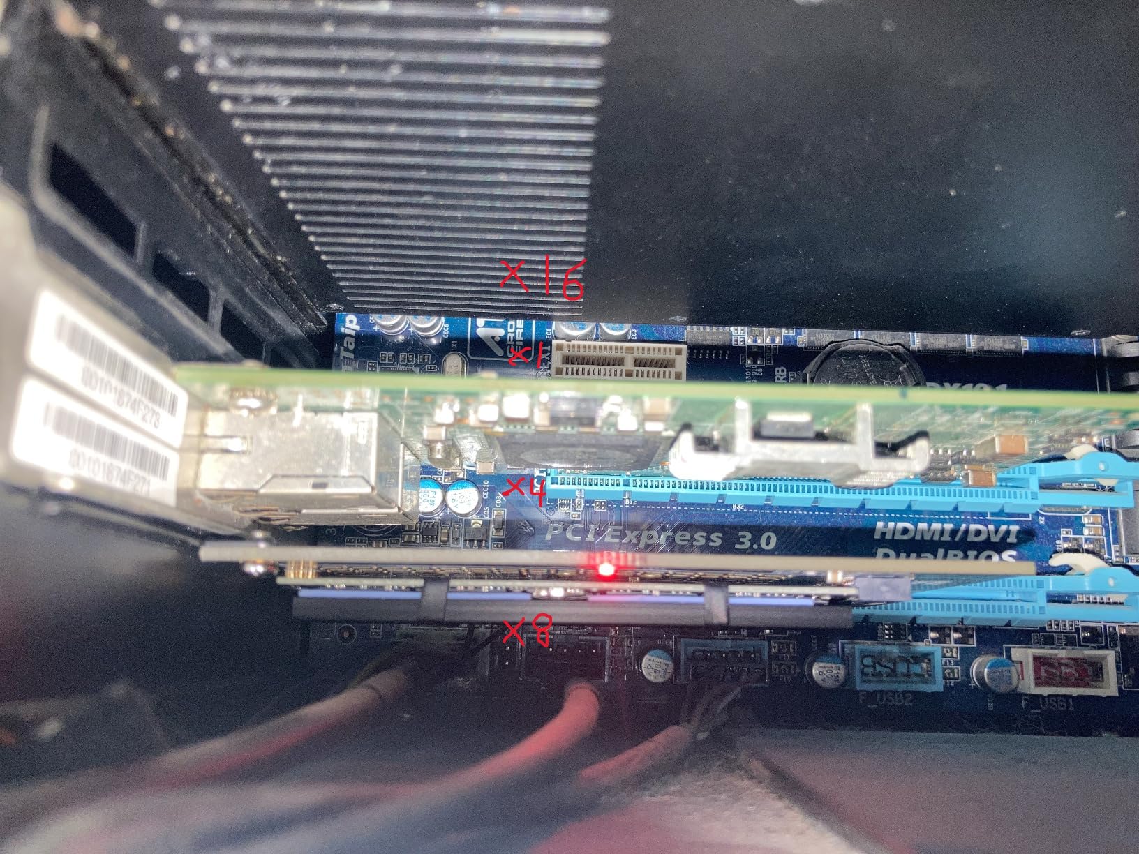 M.2 NVME to PCIe 3.0 x4 Adapter with Aluminum Heatsink Solution customer photo 2