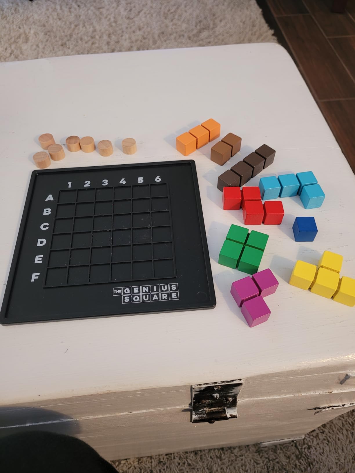 The Genius Square from The Happy Puzzle Company - Game of The Year Award Winner, 60000+ Solutions STEM Puzzle Game customer photo 2