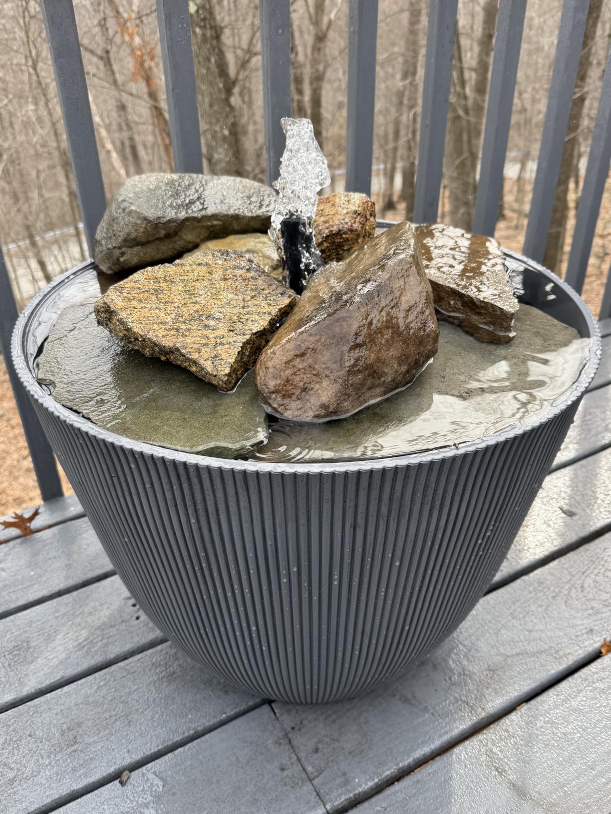 VIVOSUN 800GPH Submersible Pump(3000L/H, 24W), Ultra Quiet Water Fountain Pump with 10ft. High Lift with 6.5ft. Power Cord, 3 Nozzles for Fish Tank, Pond, Aquarium, Statuary, Hydroponics customer photo 2