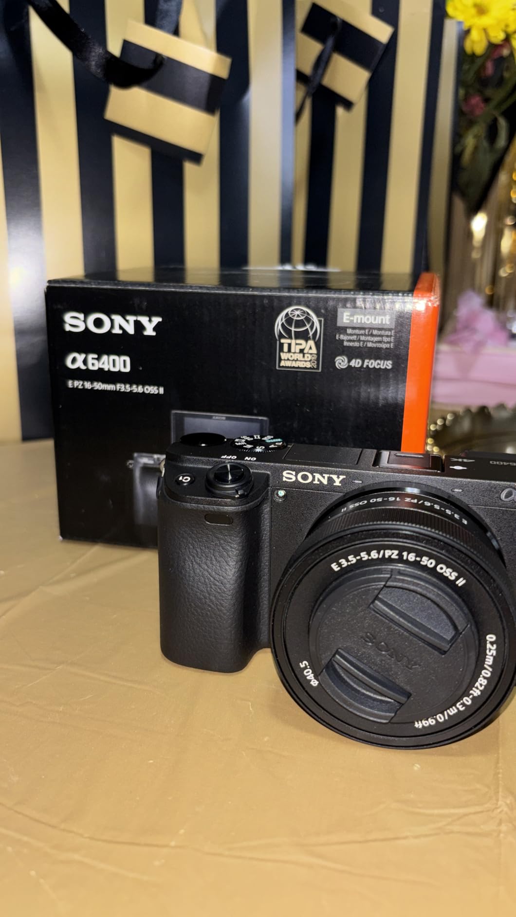 Sony Alpha a6400 Mirrorless Camera with 16-50mm Lens - APS-C, Real-Time Eye AF, 4K Video, Flip Screen (ILCE-6400L/B) customer photo 1