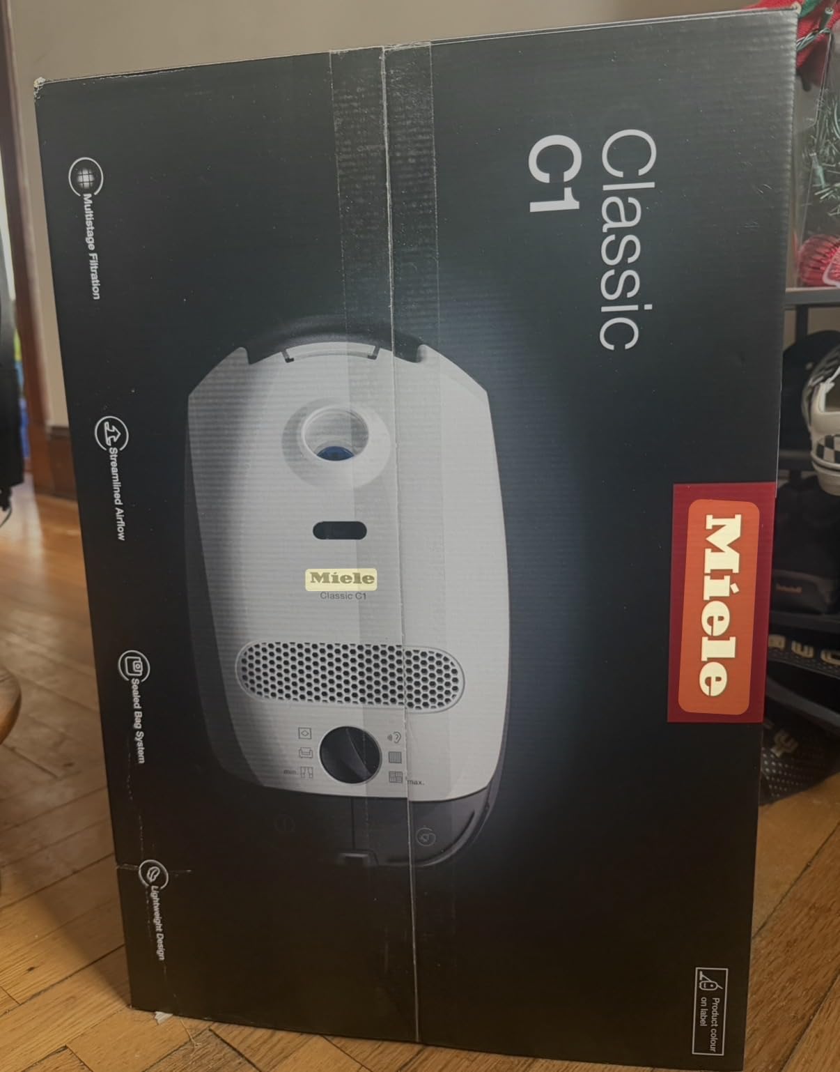 Miele Classic C1 Pure Suction Bagged Canister Vacuum, Graphite Grey customer photo 1