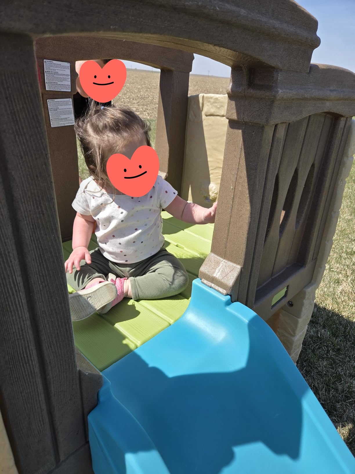 Step2 Woodland Climber II Kids Playset, Ages 2 -6 Years Old, Toddler Slide and Climbing Wall, Outdoor Playground for Backyard, Sturdy Plastic Frame, Easy Set Up customer photo 1