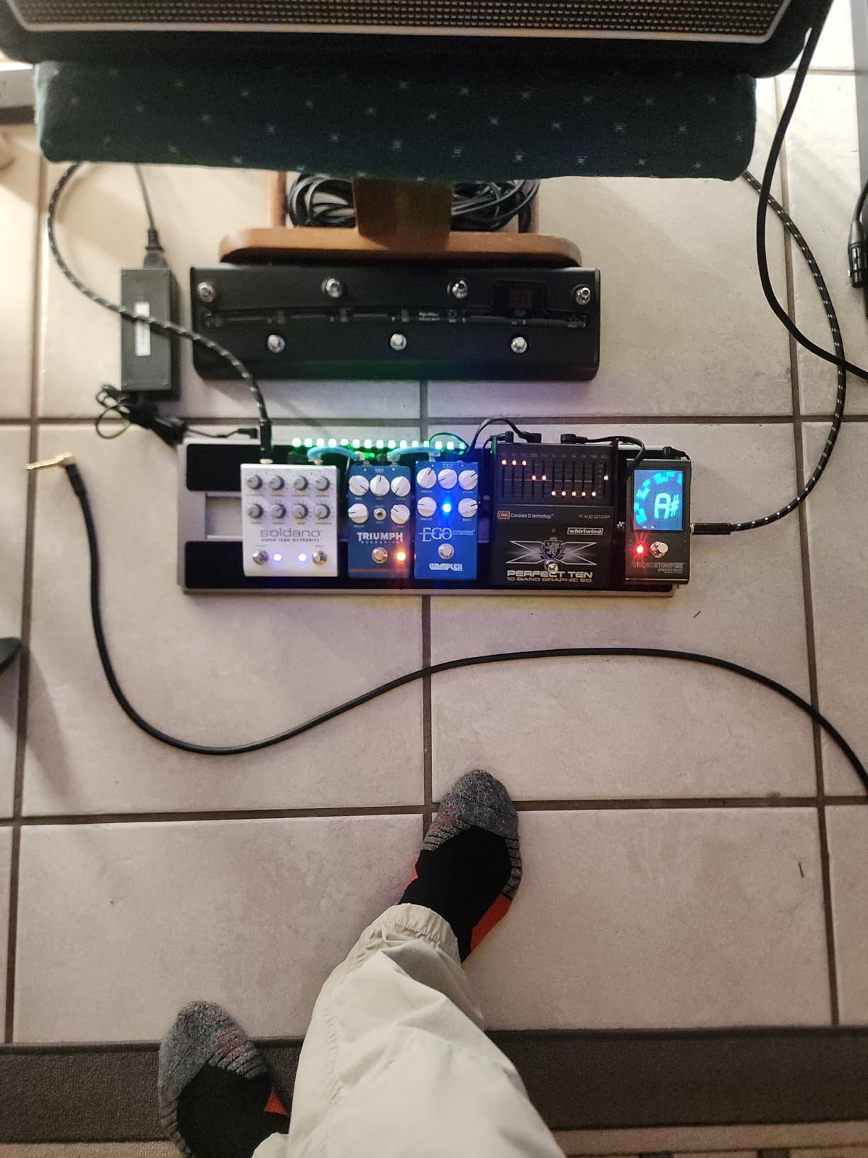 Peterson StroboStomp HD Guitar Tuner customer photo 1