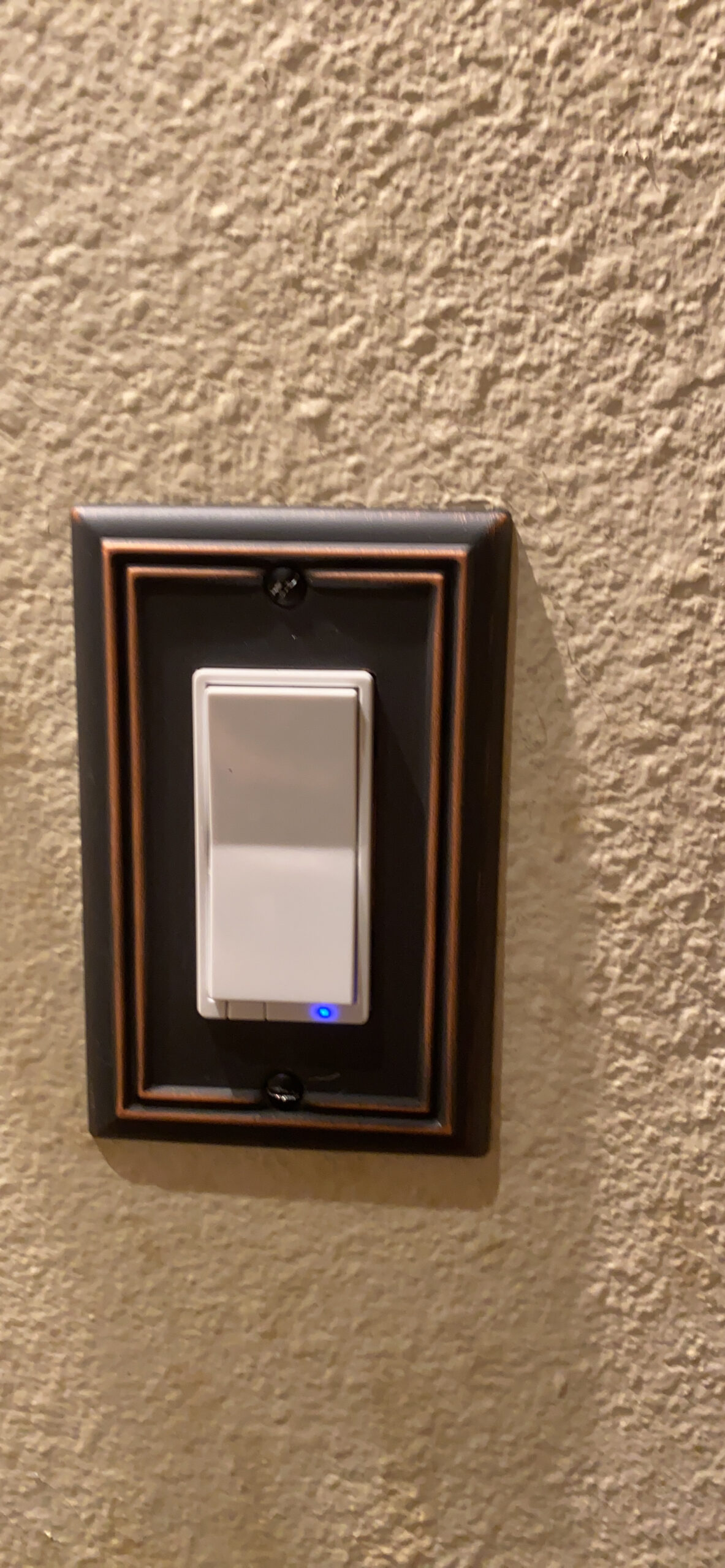 Enbrighten Z-Wave Light Dimmer with QuickFit & SimpleWire, 3-Way Ready, Works with Alexa, Google Assistant, ZWave Hub Required, Repeater/Range Extender, Paddle, Smart Switch, White & Almond, 46203 customer photo 1