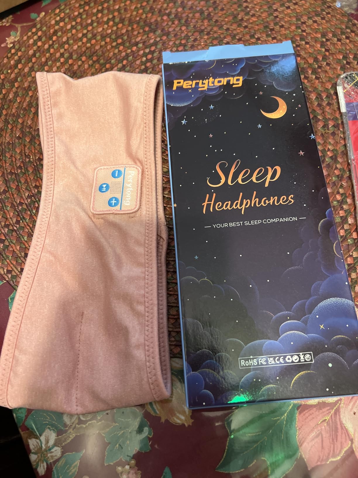 Perytong Sleep Headphones Wireless, Bluetooth Sports Headband Headphones with Ultra-Thin HD Stereo Speakers Perfect for Sleeping, Workout, Jogging, Yoga, Insomnia, Air Travel, Meditation customer photo 2