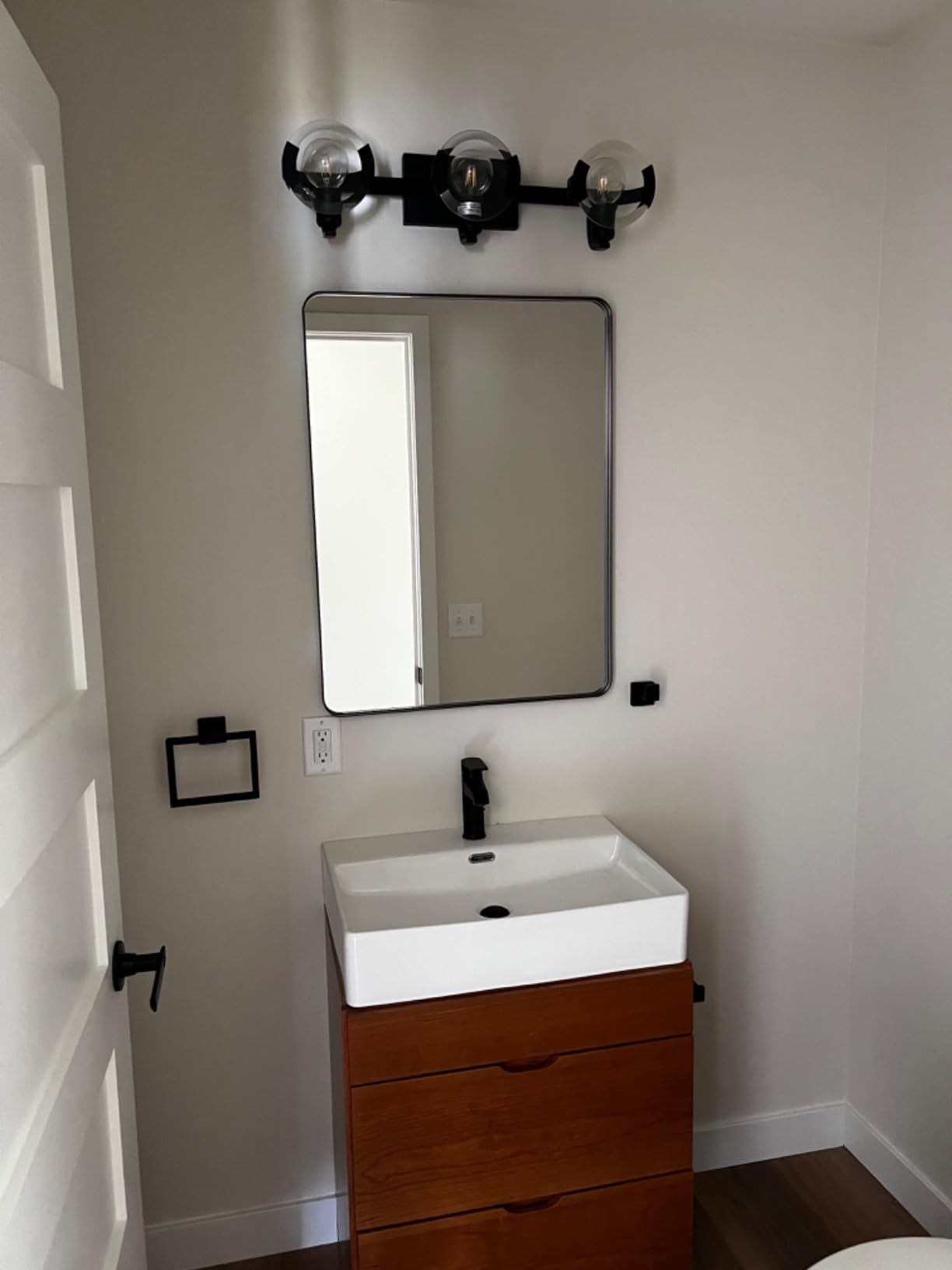 Kohler K-97094-4-CP Hint Centerset Bathroom Sink Faucet, 1.2 GPM, Minimalist Design, Corrosion Resistant, Polished Chrome customer photo 2