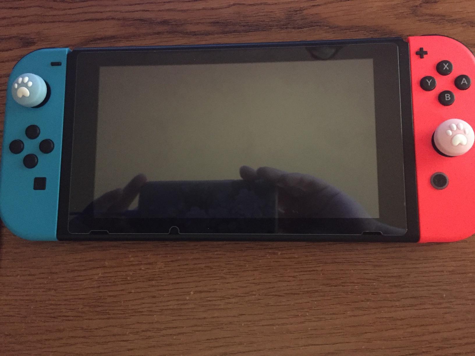 Nintendo Switch with Neon Blue and Neon Red Joy-Con customer photo 1