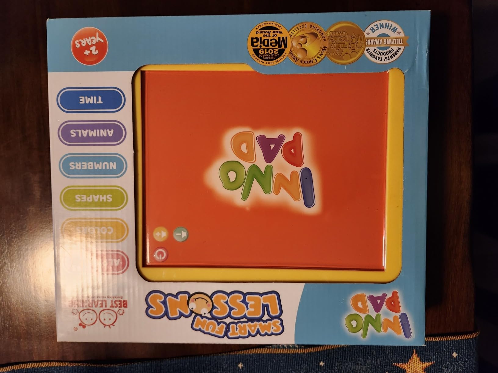 BEST LEARNING INNO PAD Smart Fun Lessons - Educational Tablet Toy to Learn Alphabet, Numbers, Colors, Shapes, Animals, Transport for Toddlers Ages 2 to 5 Years Old | Educational Birthday Gift customer photo 2