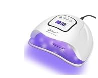 UV Gel Nail Lamp,150W UV Nail Dryer LED Light for Gel Polish-4 Timers Professional Nail Art Accessories,Curing Toe Nails customer photo 1