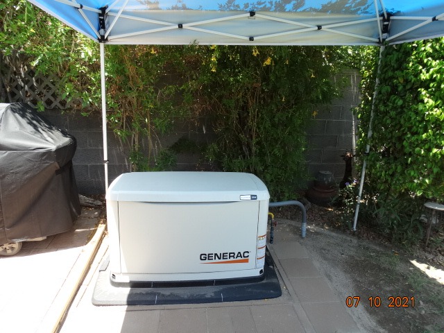 Guardian 10kW Home Standby Generator with 100 Amp Transfer Switch - Automatic Whole House Backup Power for Storms, Emergencies, and Outages, WiFi Enabled, Runs on Natural Gas or Liquid Propane customer photo 1