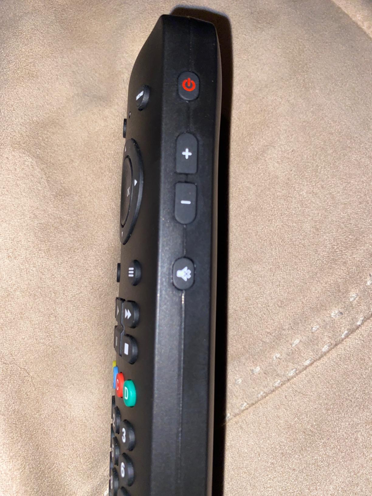 Universal Companion Remote Control for Samsung, Vizio, LG, Sony, Roku, Apple TV, RCA, Panasonic, Smart TVs, Streaming Players, Blu-ray, DVD, 4 Device, Flip & Slide Roku, Black, SRP2024R/27 customer photo 1