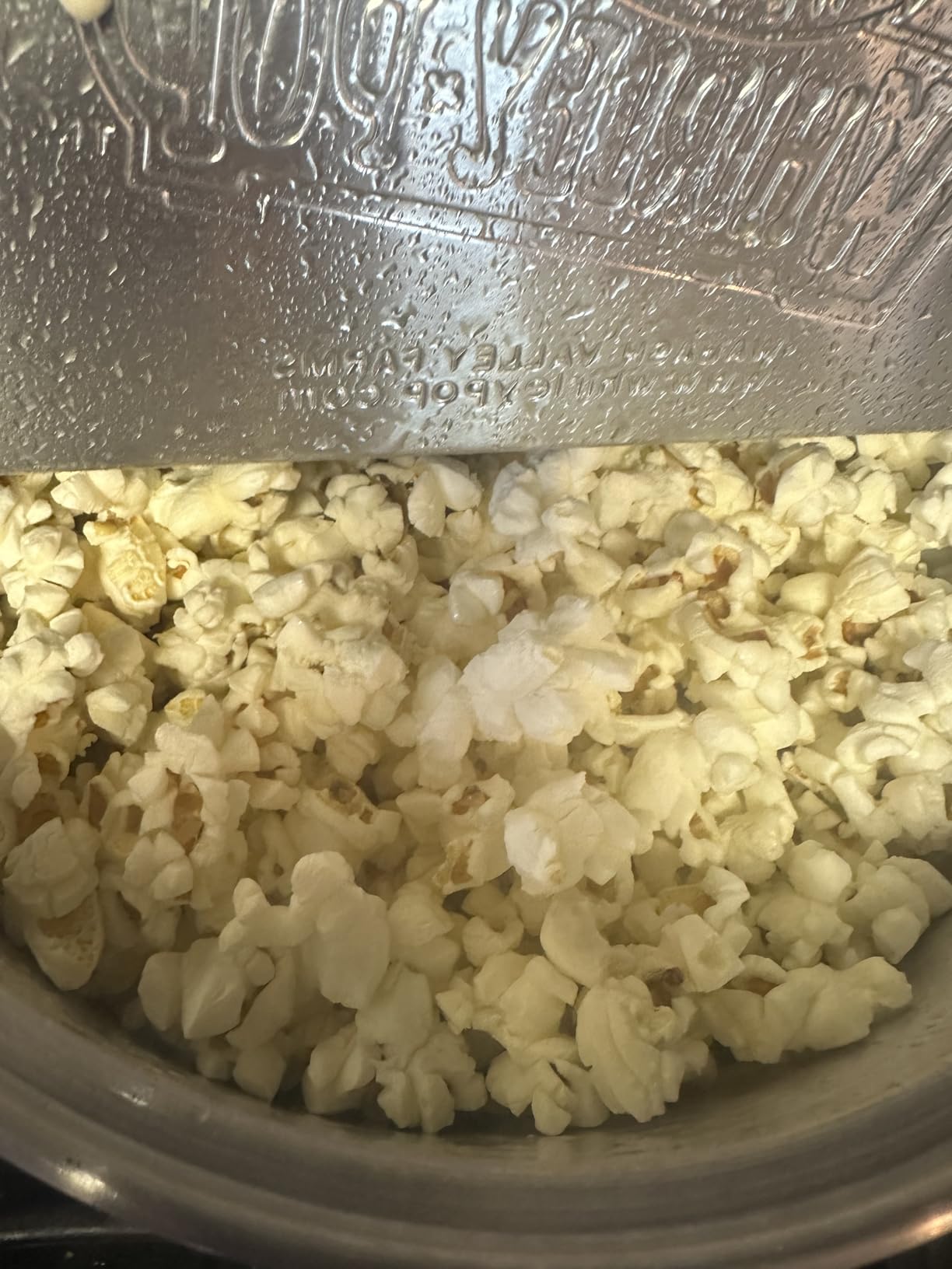 Original Whirley Pop Popcorn Machine - 3-Minute Stovetop Popcorn Maker for Home Movie Snacks & Game Night - Wabash Valley Farms - Aluminum Pot With Nylon Gears customer photo 1