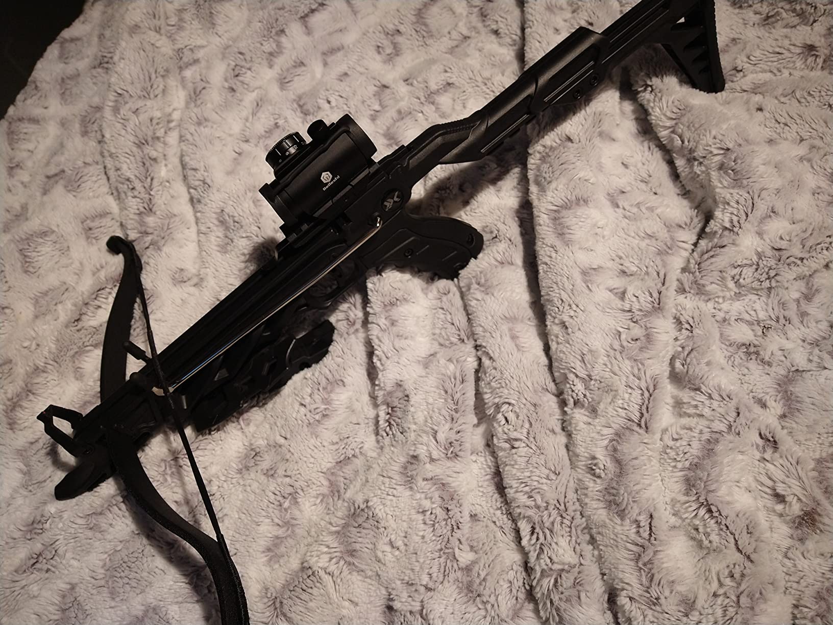 Bear X Desire XL Pistol Hunting Crossbow, Self-Cocking, Adjustable Stock up to 2.5 Inch, Compact Design, Includes 3 Premium Bolts customer photo 1