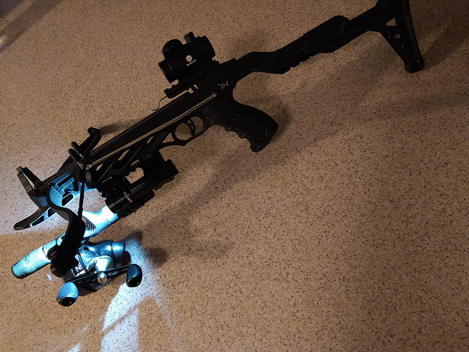 Bear X Desire XL Pistol Hunting Crossbow, Self-Cocking, Adjustable Stock up to 2.5 Inch, Compact Design, Includes 3 Premium Bolts customer photo 2