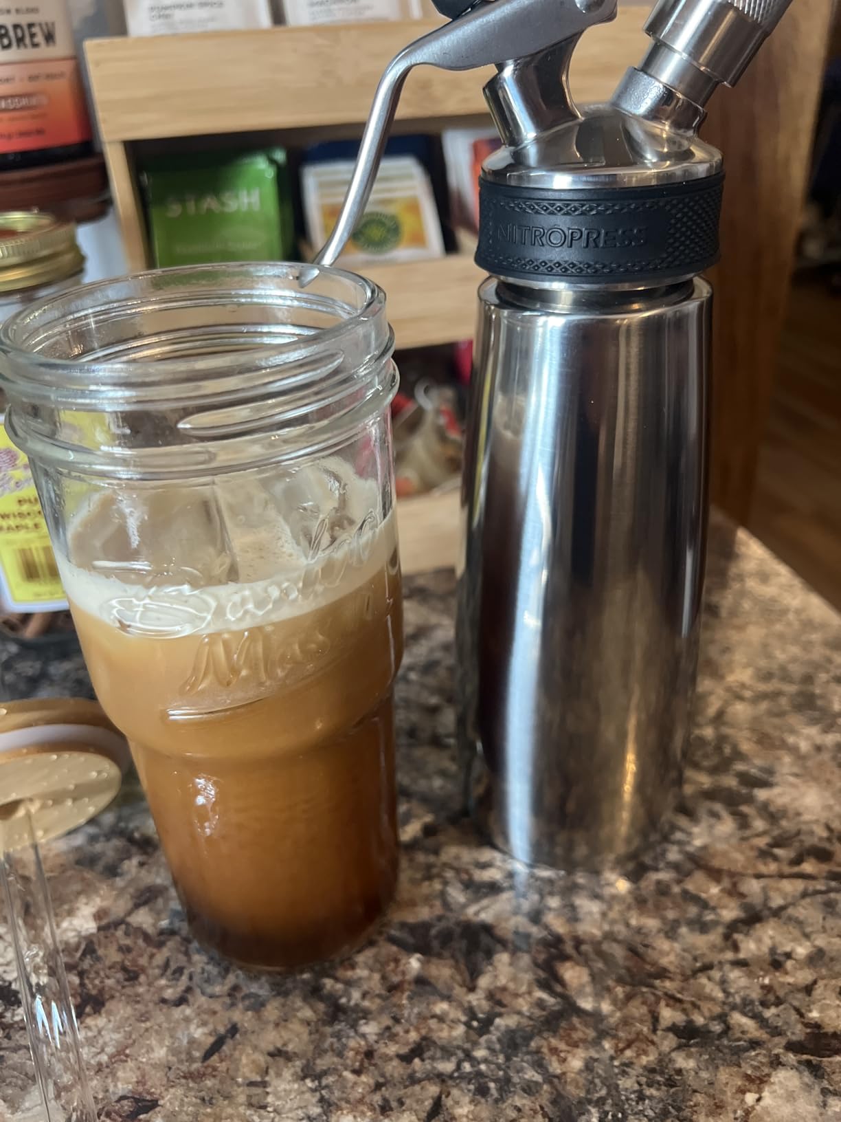 Original NitroPress - Nitro Cold Brew Coffee Maker Kit | Includes 10 Nitrogen Cartridges customer photo 1