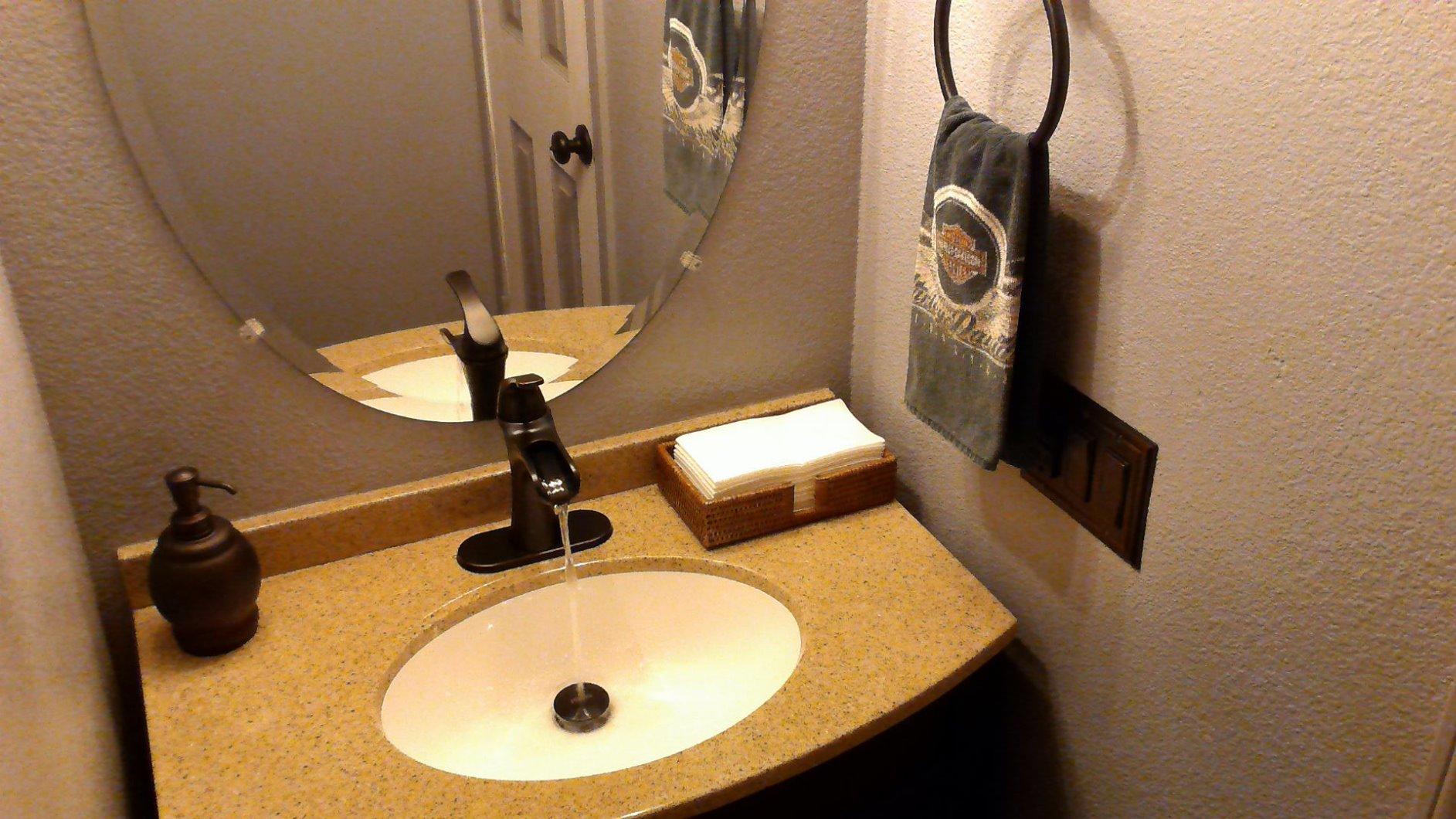 Pfister Jaida Bathroom Sink Faucet, Single Handle, Single Hole or 3-Hole, Spot Defense Brushed Nickel Finish customer photo 1