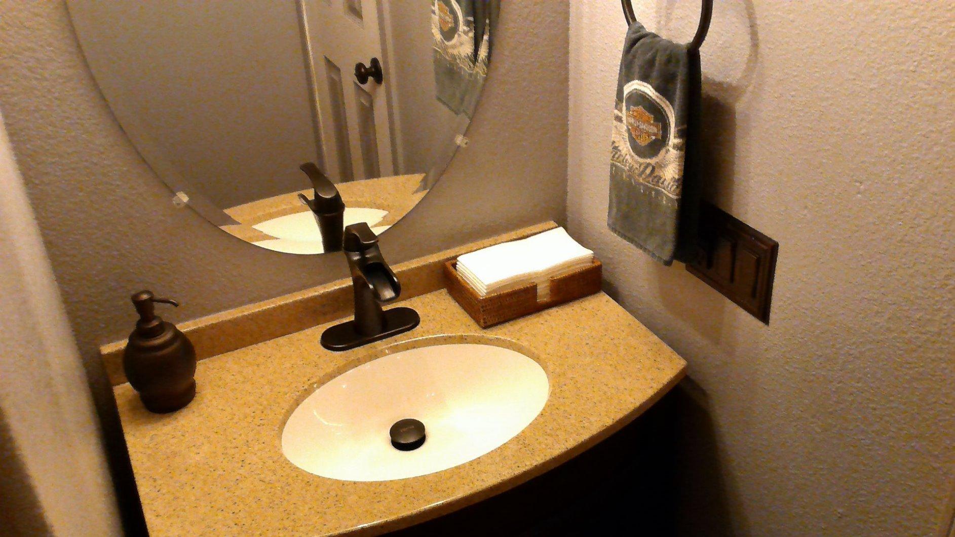 Pfister Jaida Bathroom Sink Faucet, Single Handle, Single Hole or 3-Hole, Spot Defense Brushed Nickel Finish customer photo 2