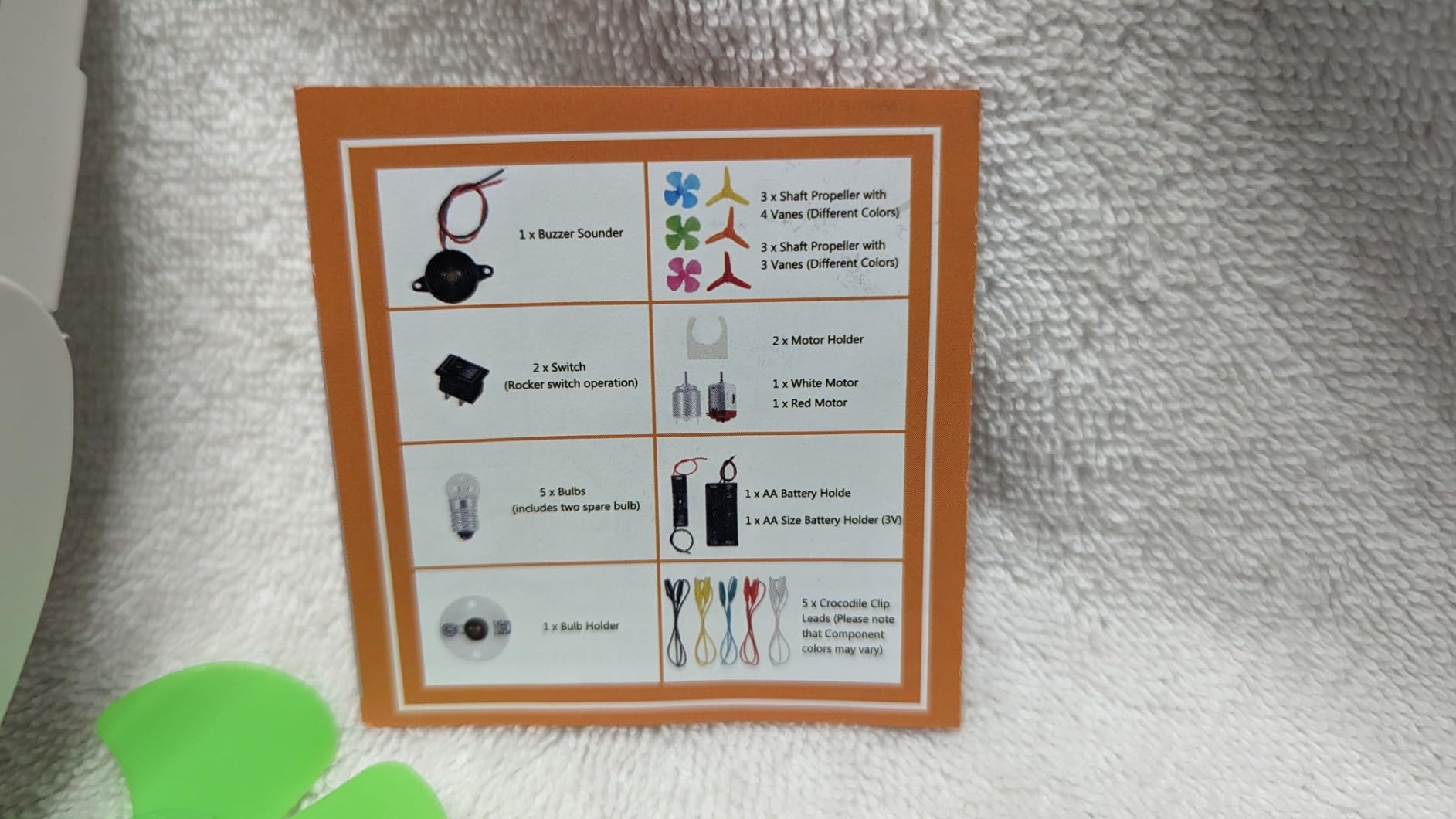 Electric Circuit Motor Kit, Science Experiment Educational Montessori Learning Kits Set for Kids DIY STEM Engineering Project customer photo 1