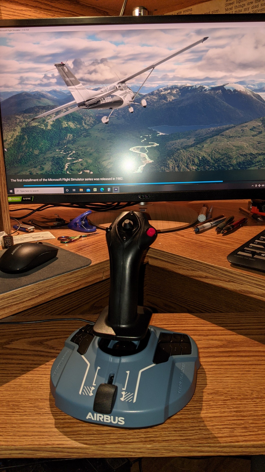 Thrustmaster TCA Officer Pack Airbus Edition for Flight Simulation (Compatible with PC) customer photo 1