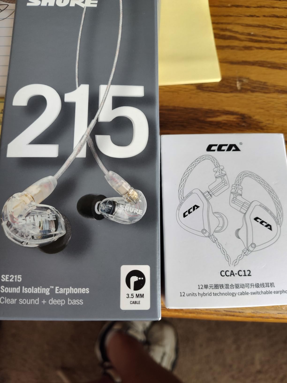CCA C12 in Ear Monitor Headphones 5BA 1DD Hybrid HiFi IEM Earphones Noise Isolating Stereo Wired Earbuds for Musicians Audiophile customer photo 1