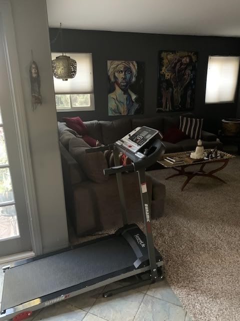 SereneLife Treadmills for Home with 13% Manual Incline Treadmill, 3.5HP - Compact Digital Portable Foldable Treadmill with Speakers, Bluetooth, App Sync, Heart Rate Monitor, for Walking, Running, Gym customer photo 1