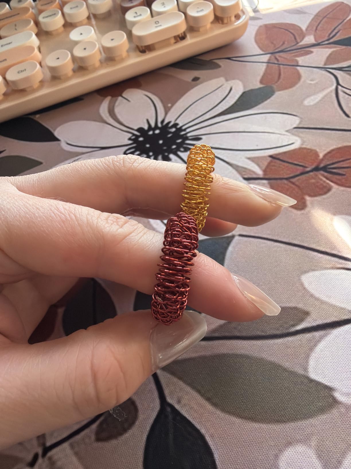 Mr. Pen- Spiky Sensory Rings, 10 Pack, Stress Relief Fidget Sensory Toys customer photo 1