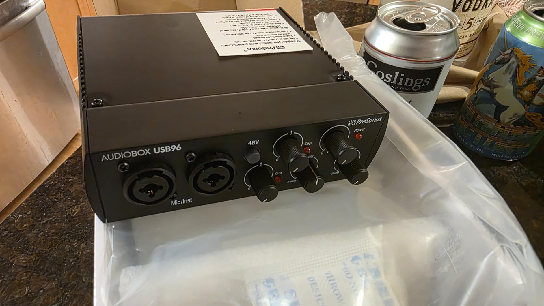 PreSonus AudioBox 96 25th Anniversary USB Audio Interface with Studio One Artist customer photo 1