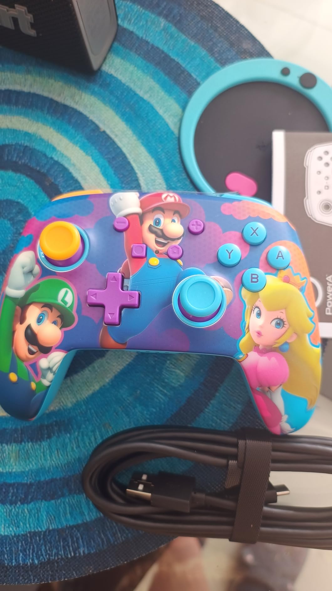 PowerA Enhanced Wireless Controller for Nintendo Switch - Black - Officially Licensed customer photo 2