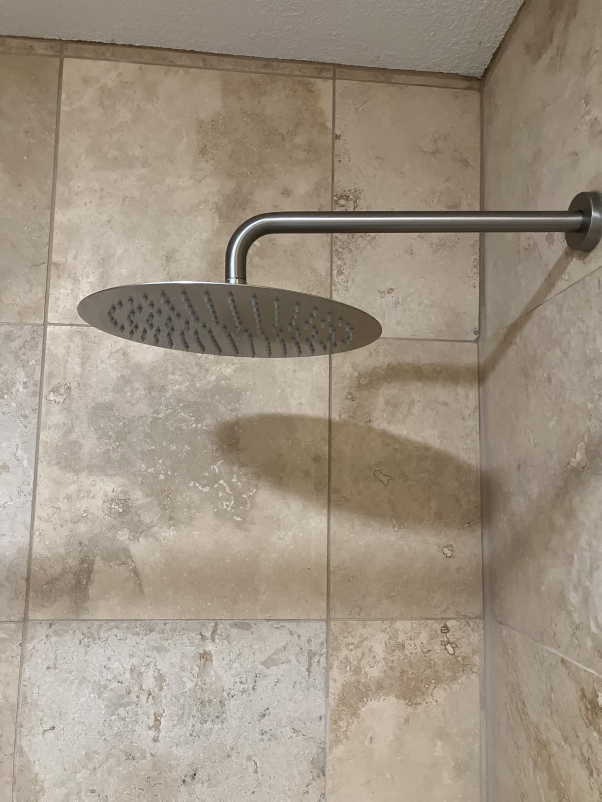 NearMoon Rain Shower Head, Ultra-Thin Design-Pressure Boosting, Awesome Some Experience, High Flow Stainless Steel Rainfall Head (10 Inch, Chrome Finish) customer photo 1