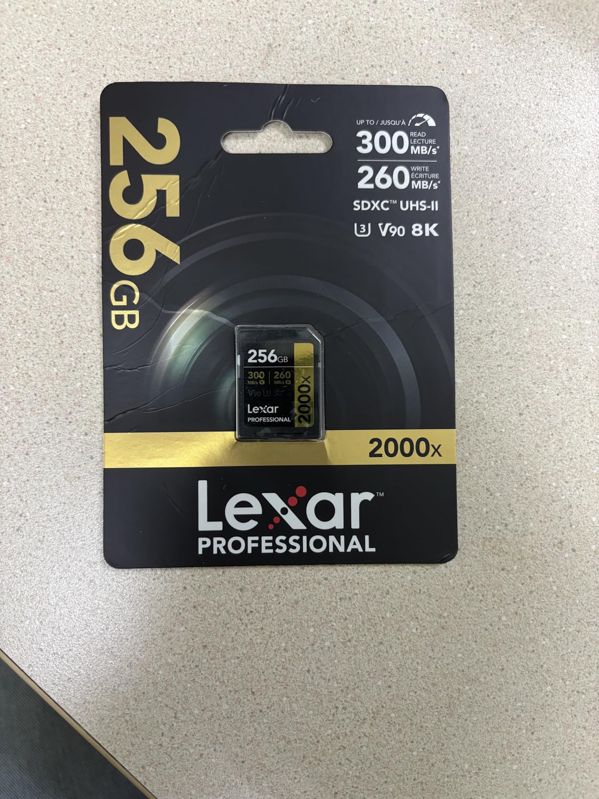 Lexar 128GB Professional 2000x SD Card, UHS-II, C10, U3, V90, 8K, Up To 300MB/s Read customer photo 2