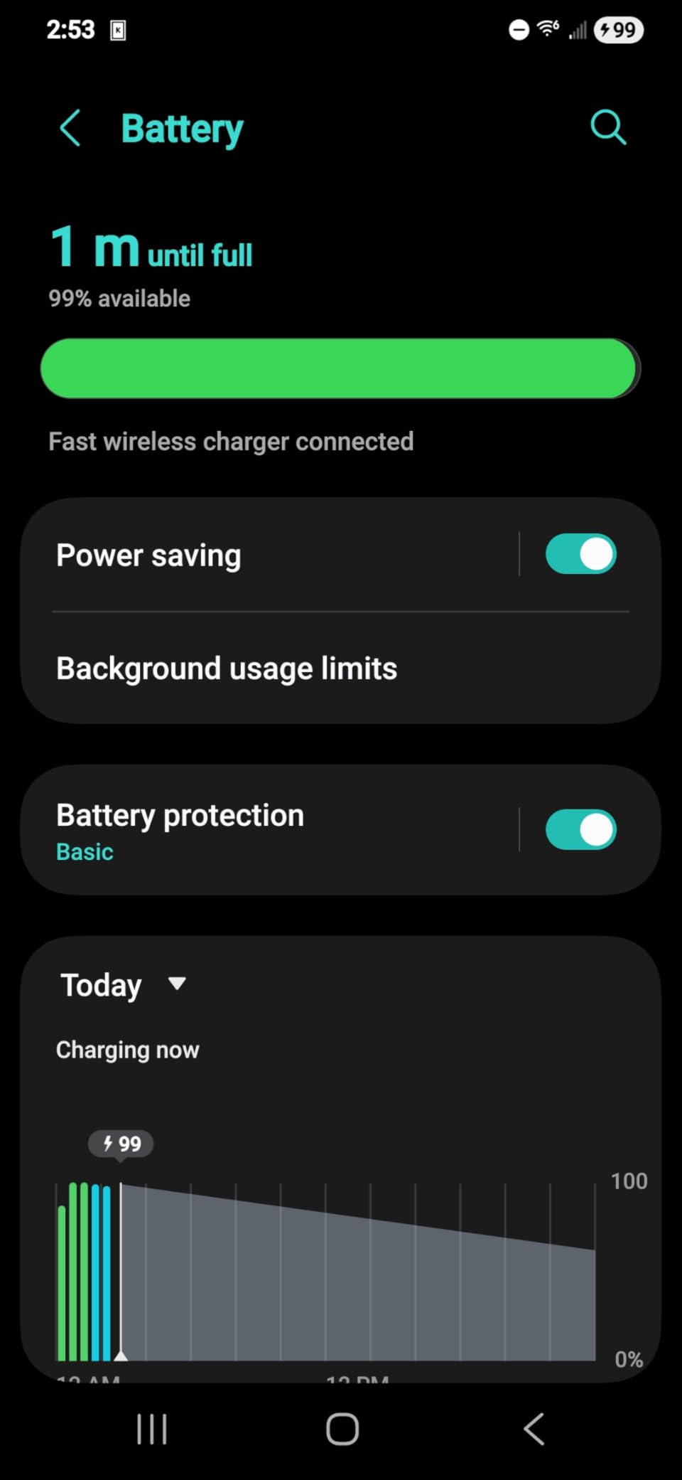 Wireless Charger, 15W Fast Wireless Charging Station with Sleep-Friendly Adaptive Light Compatible with iPhone 17 16 15 14 13 12 Pro Max Samsung Galaxy S25 S24 S23 Note 20 Google etc customer photo 1