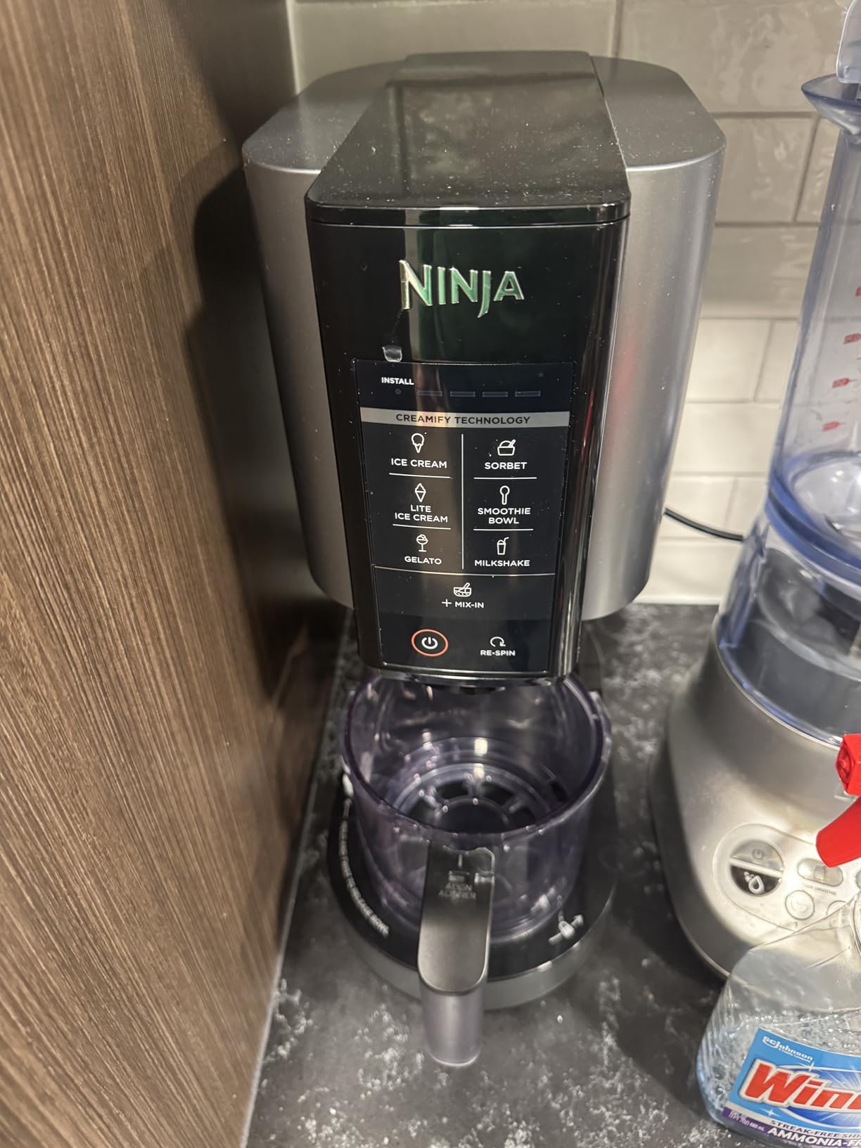 Ninja NC301 CREAMi Ice Cream Maker | 7 One-Touch Programs | Includes (2) Pint Containers & Lids | Silver customer photo 1