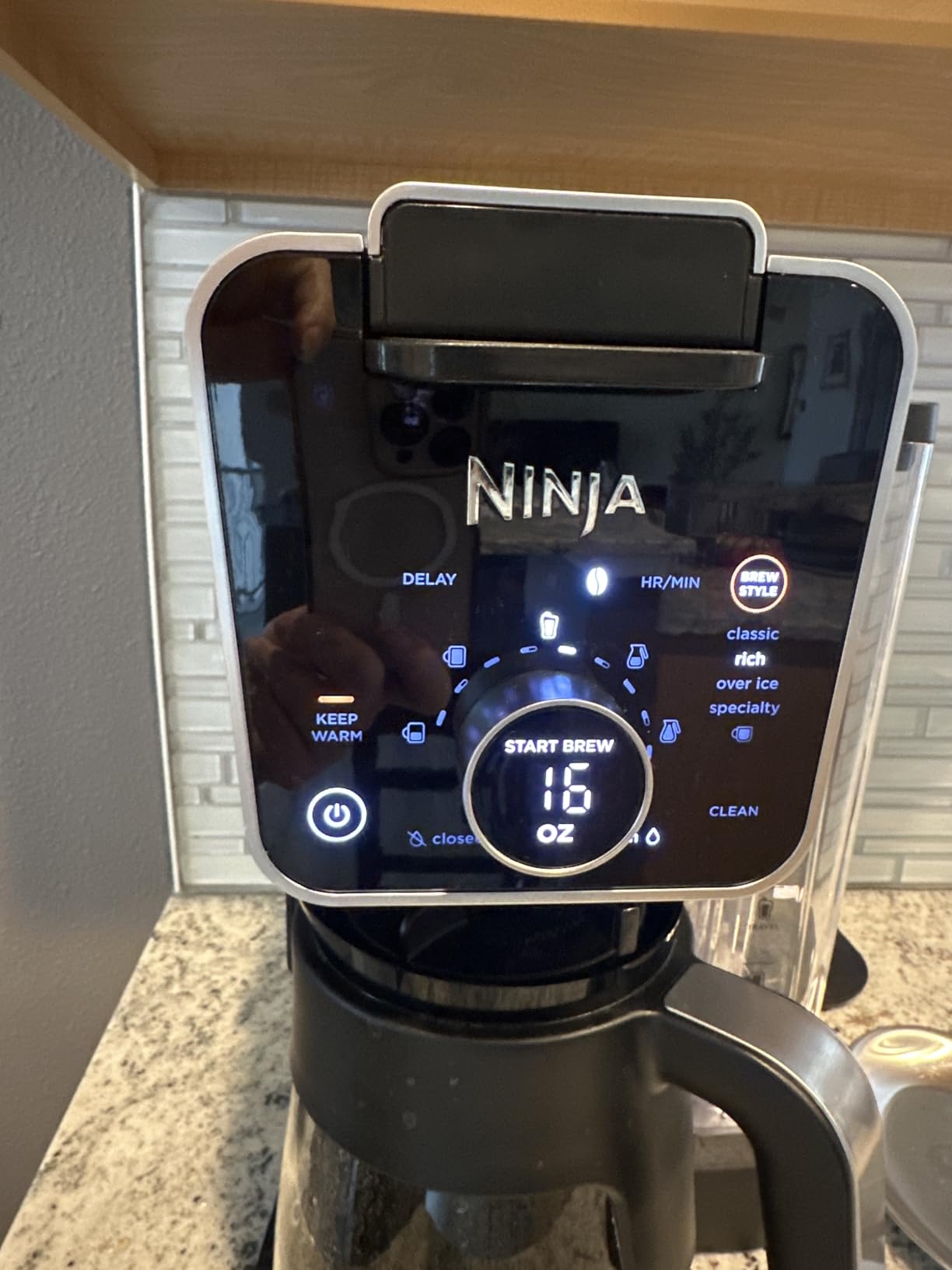Ninja DualBrew Pro Specialty Coffee System CFP301 - K-Cup Pods & Grounds Compatible customer photo 2
