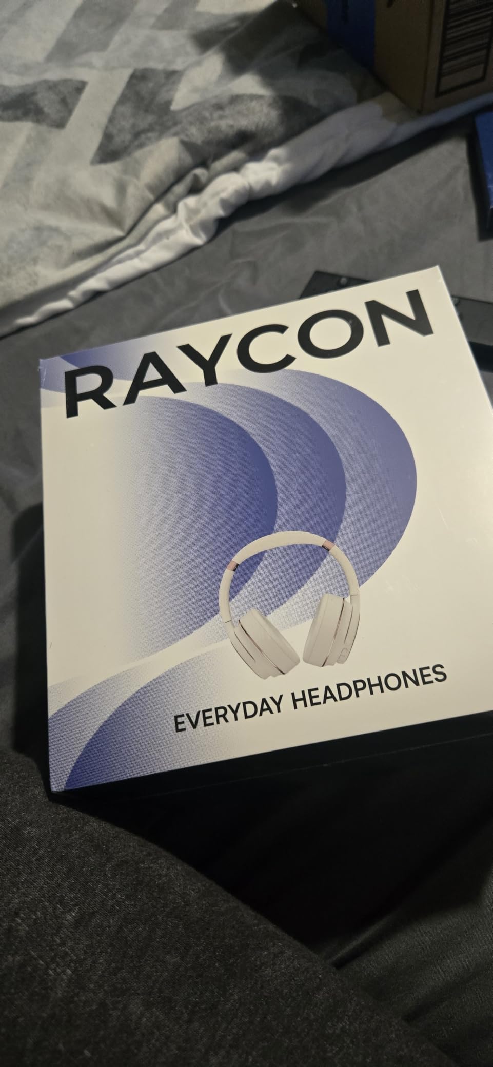 Raycon The Everyday Wireless Bluetooth Over Ear Headphones, with Active Noise Cancelling, Awareness Mode and Built in Microphone, IPX 4 Water Resistance, 40 Hours of Battery Life (Black) customer photo 1