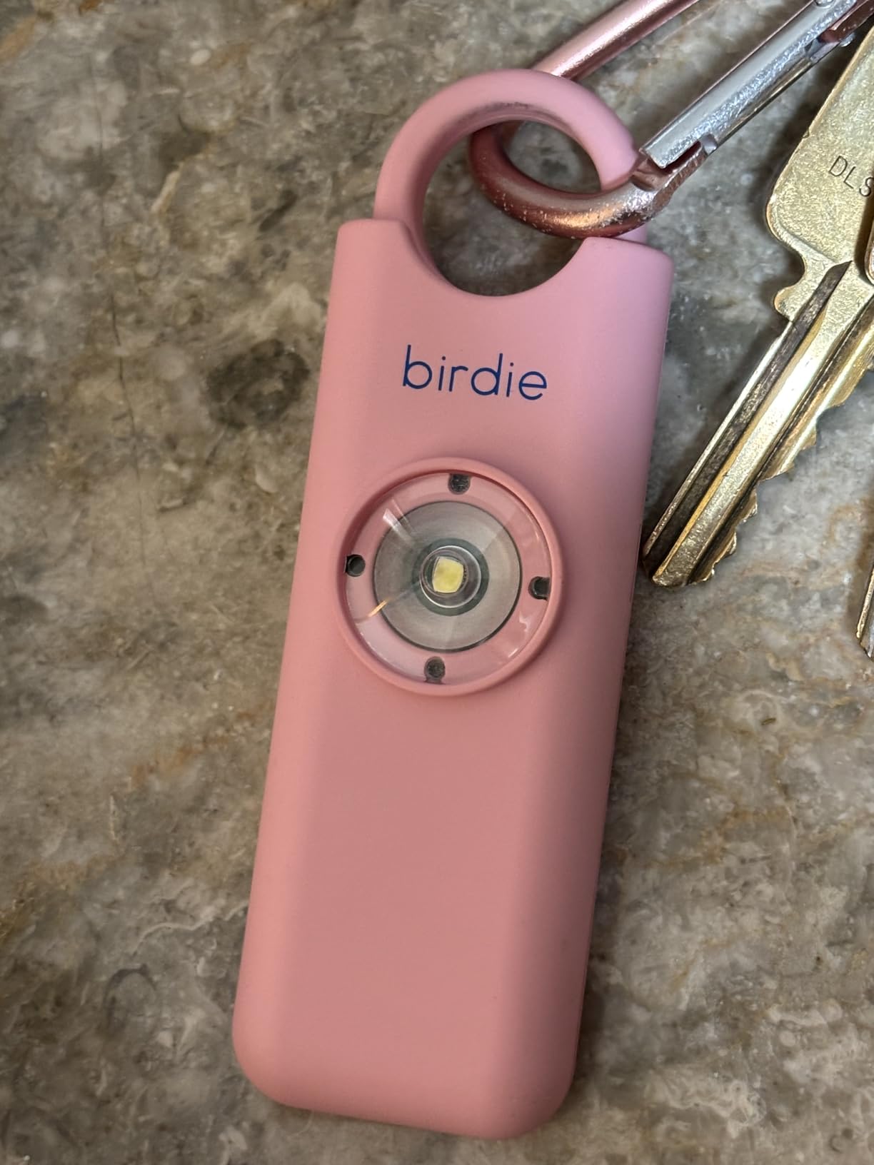 She's Birdie - The Original Personal Safety Alarm for Women by Women - Loud Siren, Strobe Light and Key Chain in a Variety of Colors (Aqua) customer photo 1