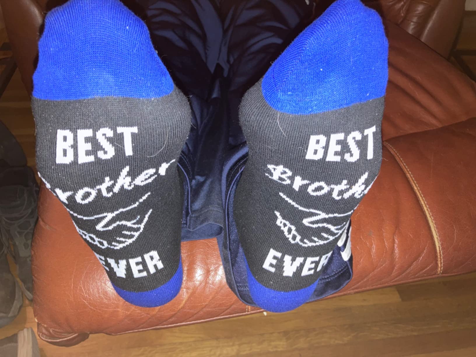 Nirohee Fathers Day Socks Gifts for Dad Men Teen Boys Him Kids,Gamer Gifts for Men Husband Nana Golfer,Mothers Day Mom Gifts customer photo 2