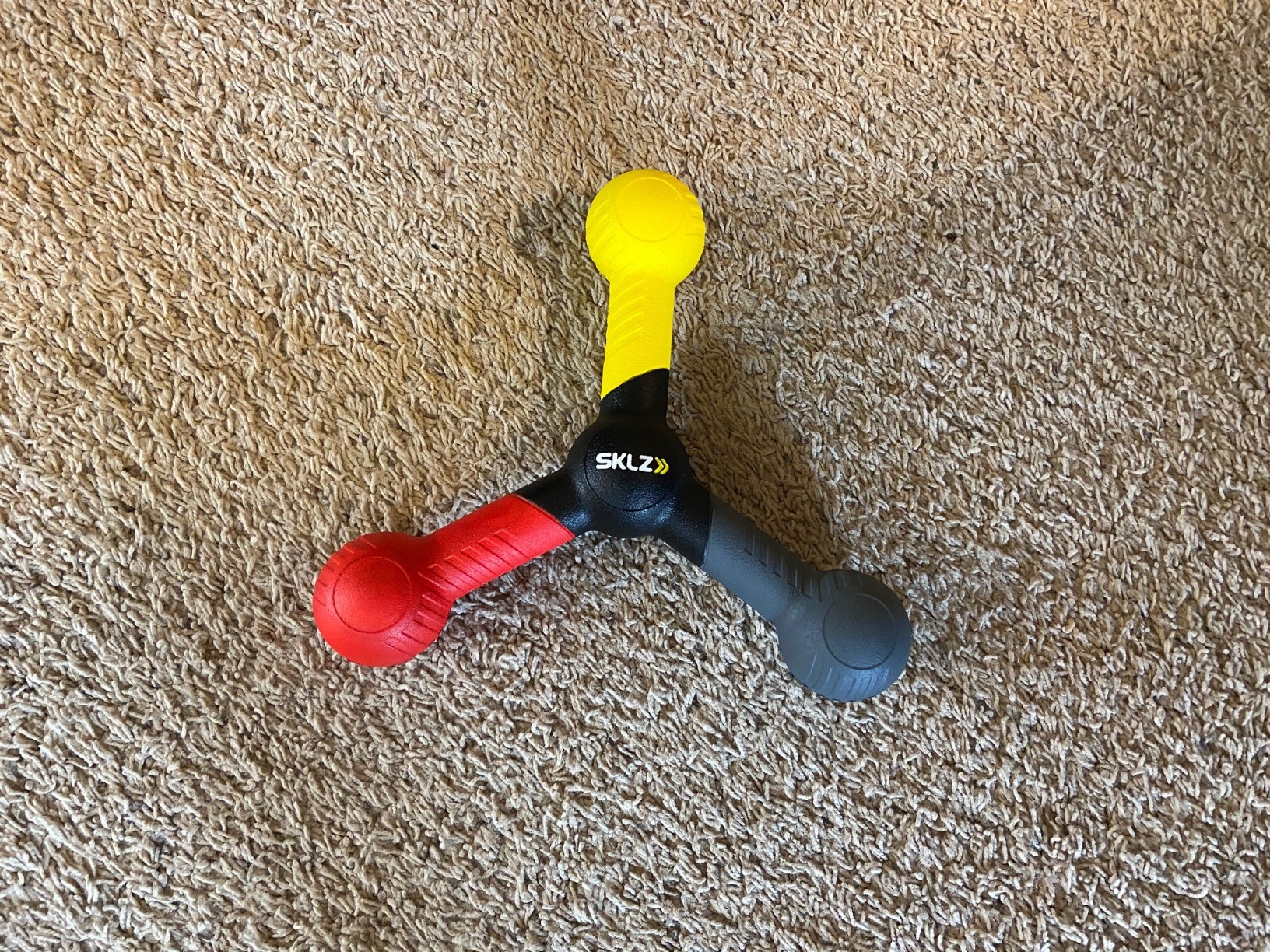 SKLZ Reactive Catch Trainer for Improving Hand-Eye Coordination & Speed, Grey/ Yellow/ Red customer photo 1