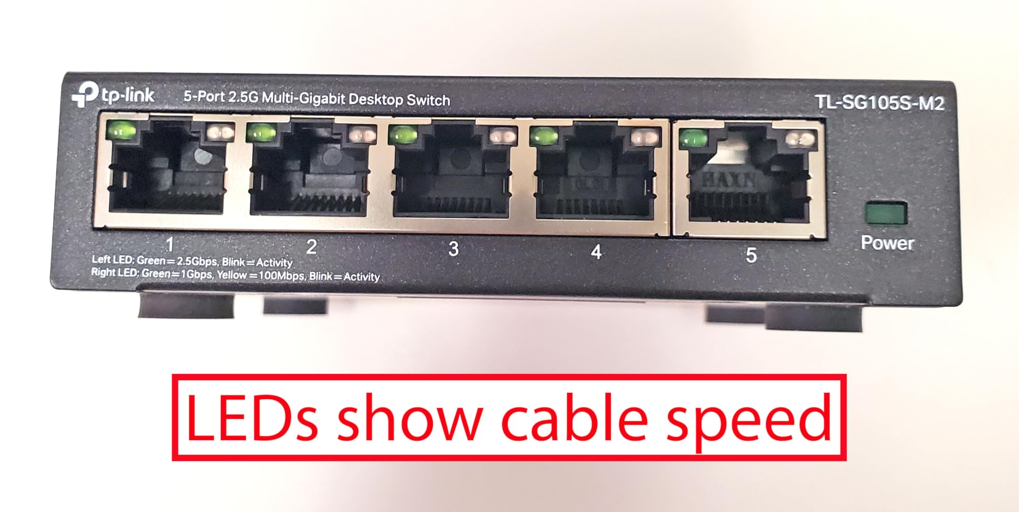 TP-Link TL-SX1008 | 8 Port 10G/Multi-Gig Unmanaged Ethernet Switch | Desktop/Rackmount | Plug & Play | Sturdy Metal Casing | Speed Auto-Negotiation, Free Expert Help customer photo 1