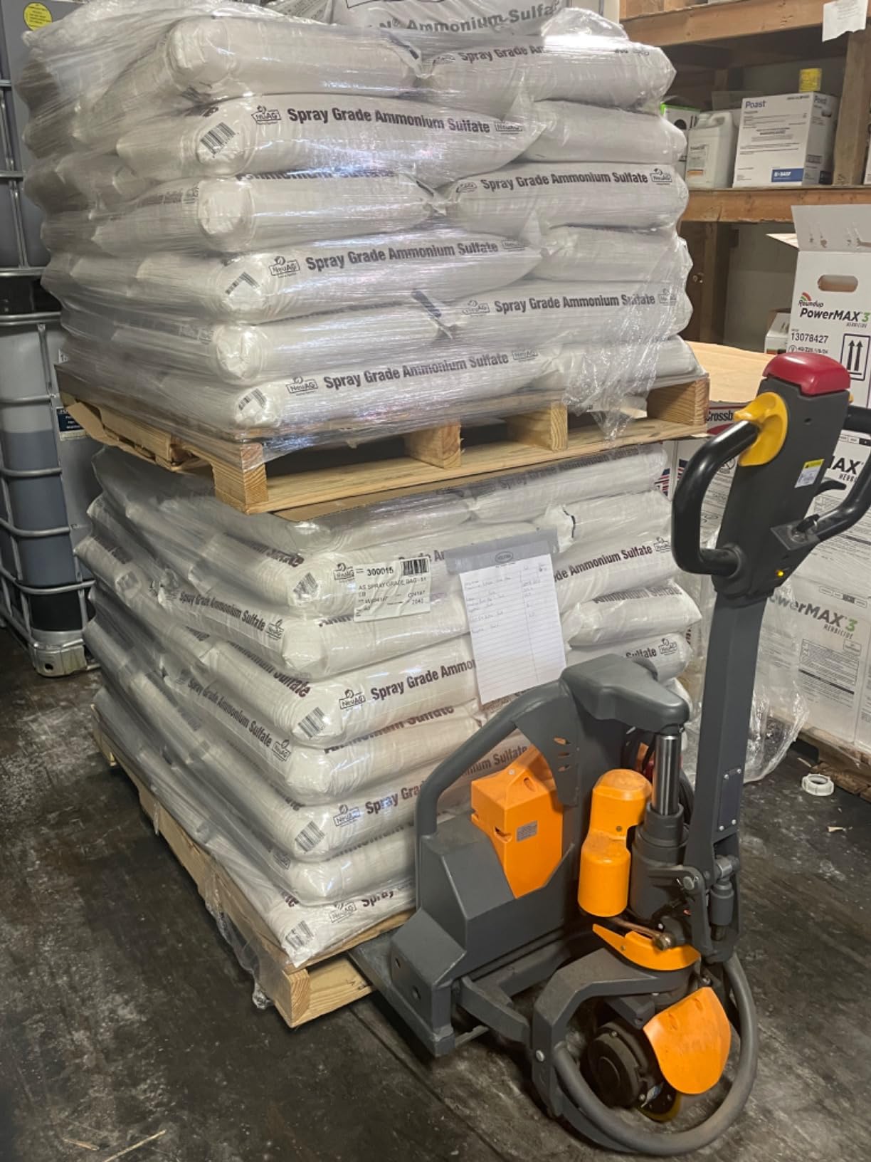 Apollo Full Electric Pallet Truck Lithium Power Pallet Jack Truck 4400lbs Capacity 48