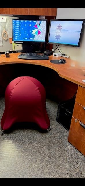 Original Starfish Ball Chair, Yoga Ball Chair Exercise Ball Chair Ergonomic Design for Home Office Desk, Stability Ball & Balance Ball Seat customer photo 2