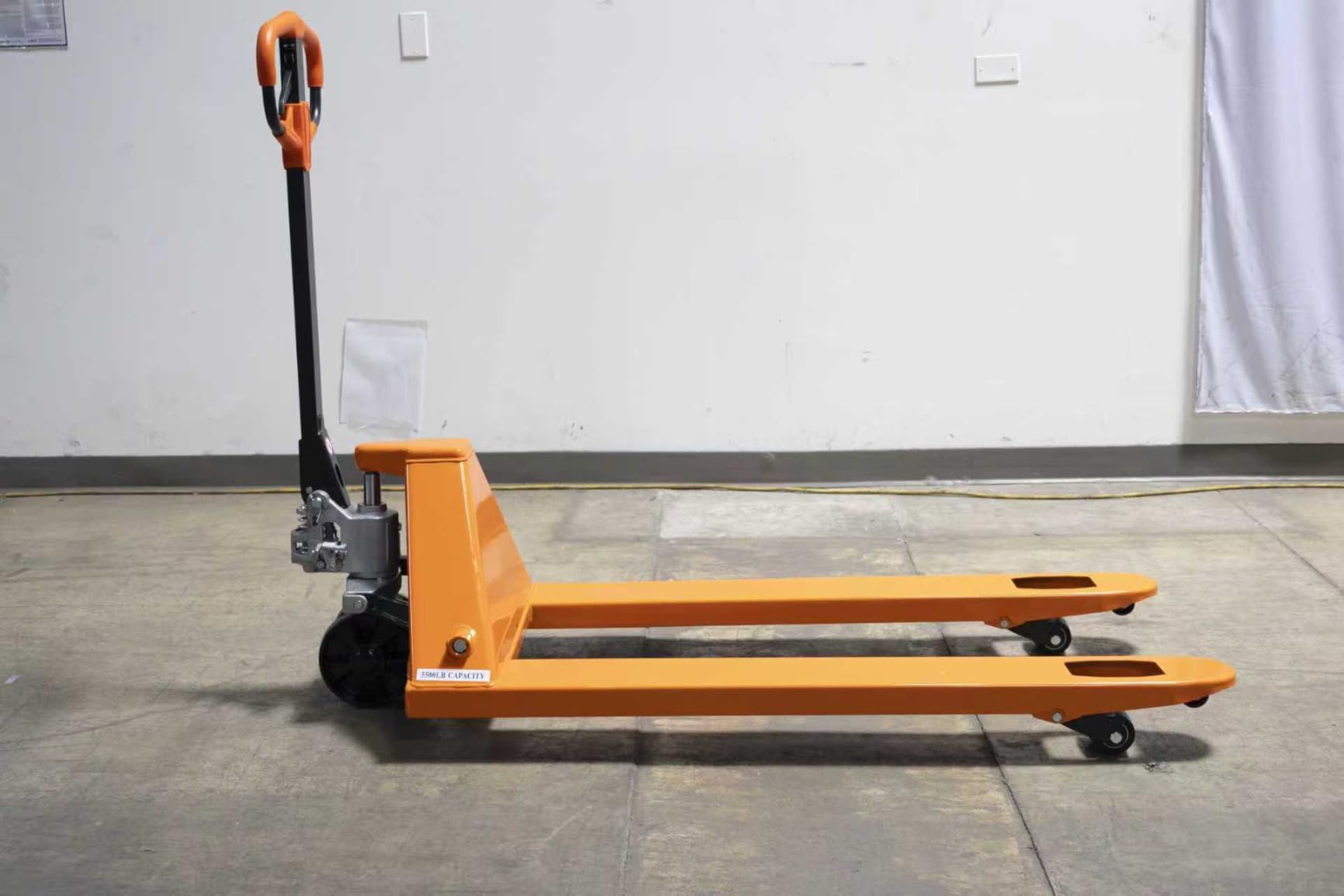 Tory Carrier Manual Pallet Jack 5500 Lb. Capacity,Industrial Pallet Truck 48 × 27 Fork Size Standard Heavy Duty Hand Trucks customer photo 1