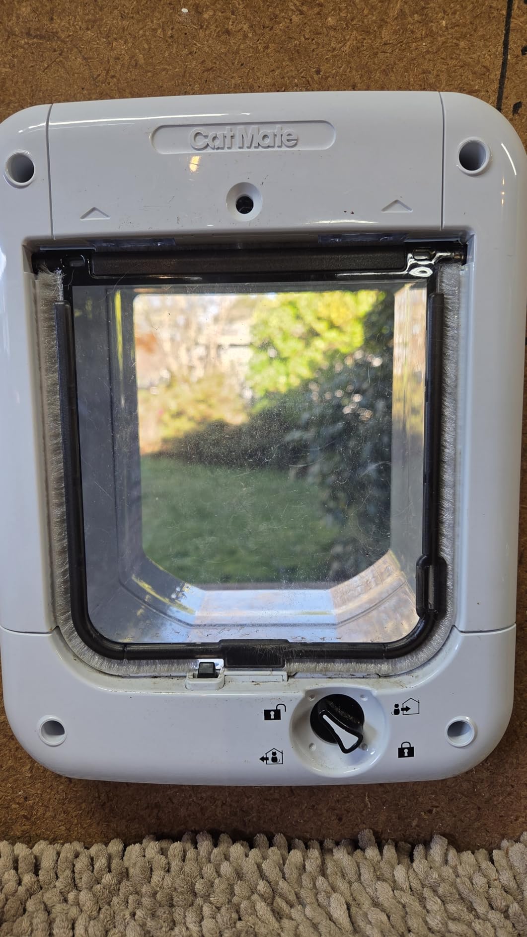 Cat Mate Microchip Activated Cat Flap (360) - ISO and AVID Compatible, Door for Entry Control of up to 30 Cats customer photo 1