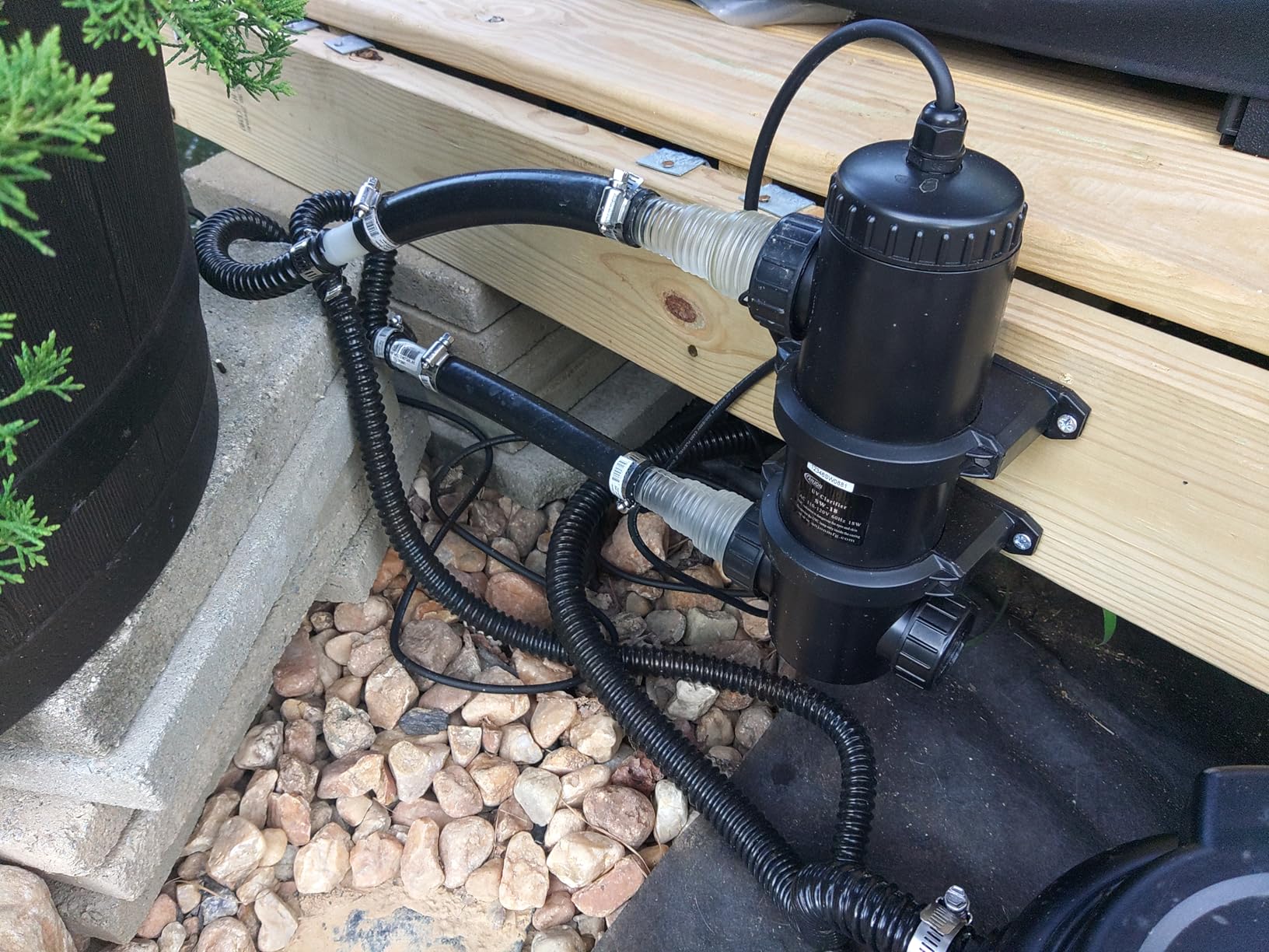 HALF OFF PONDS Shock Wave 36-Watt in-Line Clarifier for Ponds and Water Features customer photo 2