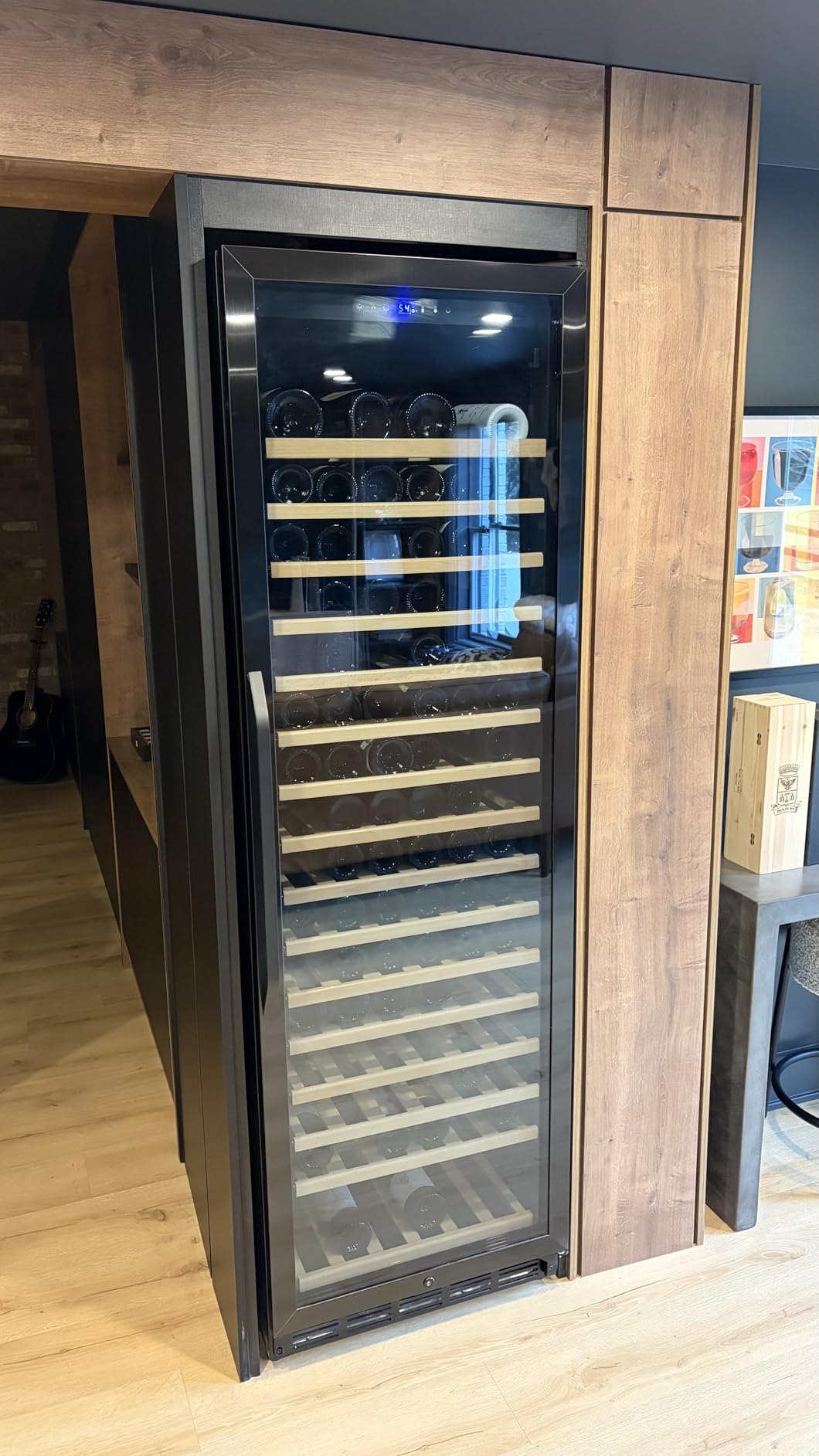 15 Inch Outdoor Beverage Refrigerator Cooler, Stainless Steel 127 Cans Beverage Fridge with French Door Under Counter Built-in or Freestanding, Perfect for Beer, Cola customer photo 1