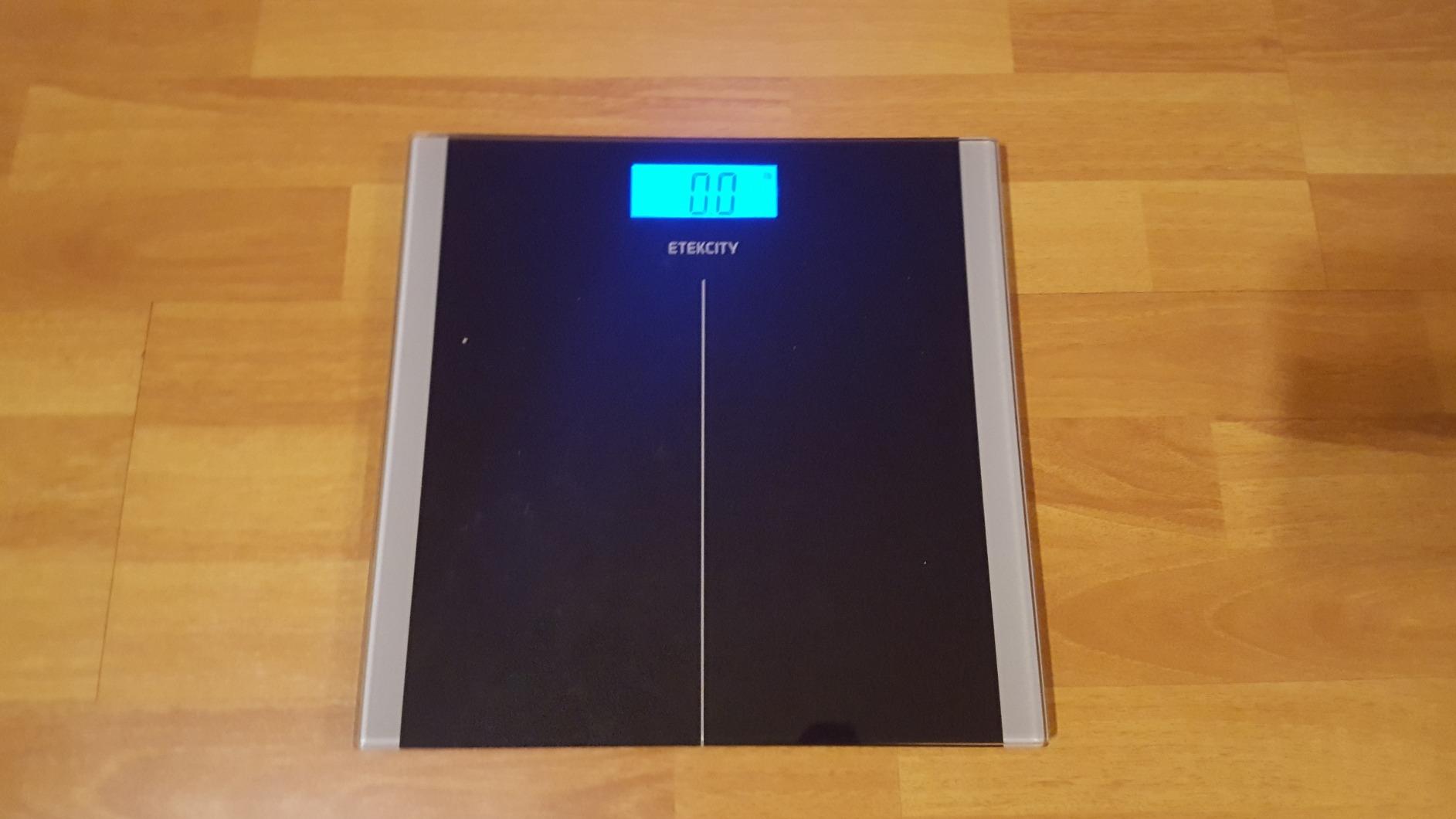 Etekcity Smart Scale for Body Weight Fat, Digital Weighing Machine for Accurate BMI Muscle Mass Composition, Apple Health Compatible, TFT, Tempered Glass, Black customer photo 1
