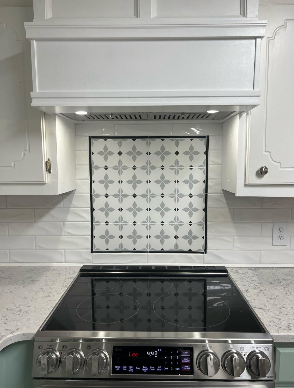Range Hood Insert 30 inch, Stainless Steel Kitchen Vent Hood 600CFM, Built-in Kitchen Stove Hood w/Front Button Controls and Front LED Lights, Baffle Filters, Ducted/ductless Convertible customer photo 1